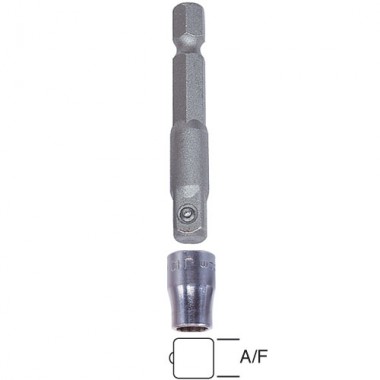 SNAP/SDA/1 Dopsleutel Adaptor Vierkant 1/4 inch x 50mm